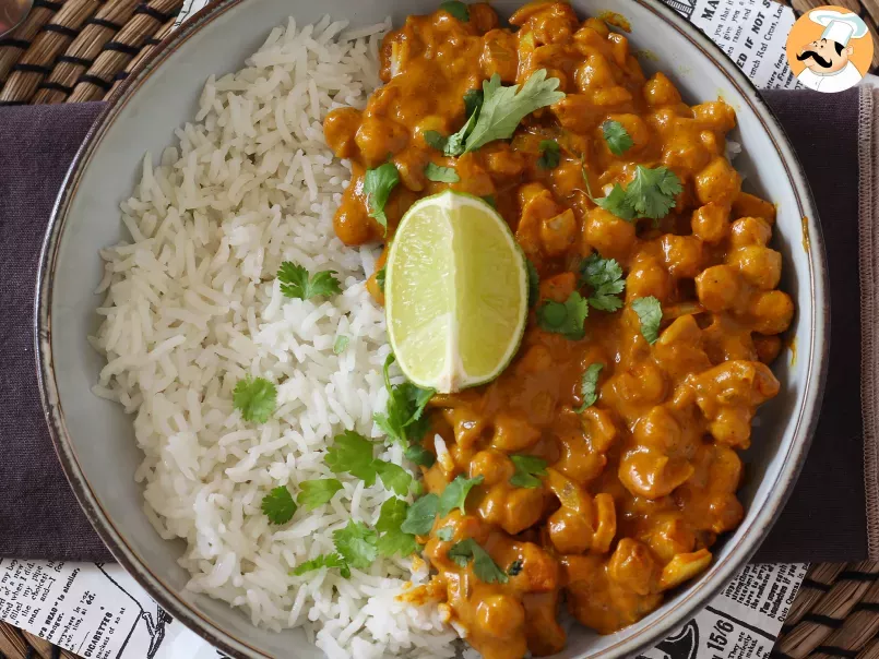 Curry de garbanzos, una receta vegana llena de sabor - foto 4