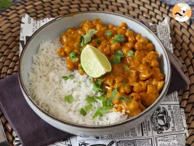 Curry de garbanzos, una receta vegana llena de sabor