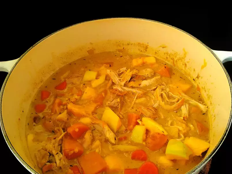 Curry jamaicano de pollo, calabaza y mango - foto 3