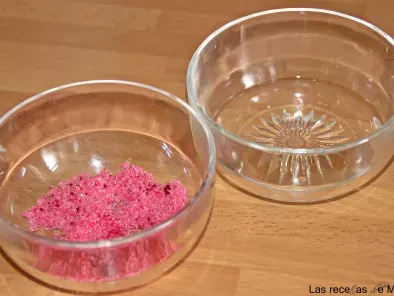 Decorar bordes de vasos con azúcar de colores - foto 2