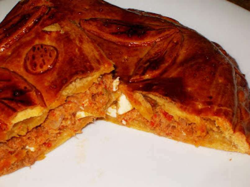 Empanada de atún con masa de naranja - foto 2