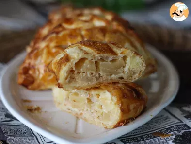 Empanadas de hojaldre, manzana y crema pastelera de avellana - foto 3