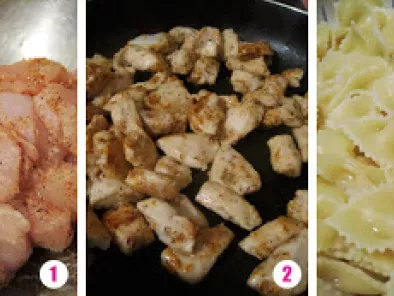 Ensalada de pasta y pollo con aderezo ajonjolí - foto 5