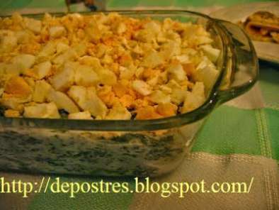 Ensaladilla de espinacas y patatas - foto 2