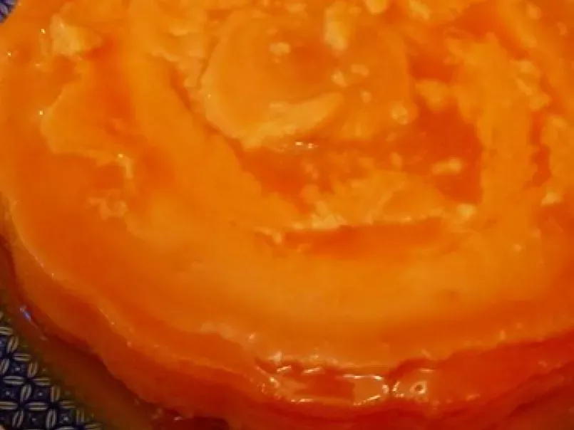 Flan de mandarina al microondas - foto 2