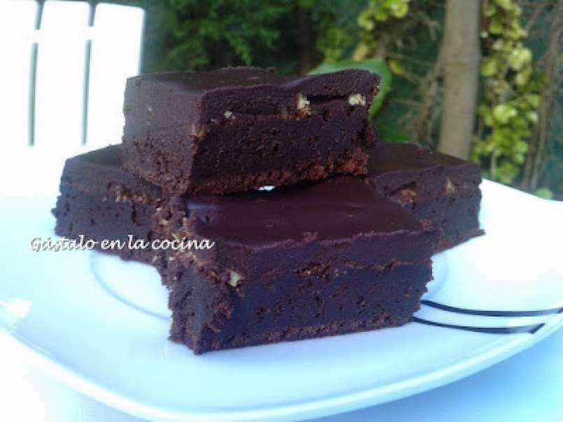 Fudge chocolate brownies (receta mejorada) - foto 4