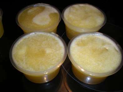 Gelatina de limón con manzanas - foto 3