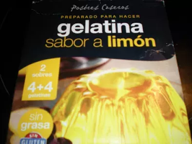 Gelatina de limón con manzanas - foto 7