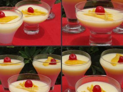 Gelatina de yogur y macedonia de frutas - foto 3