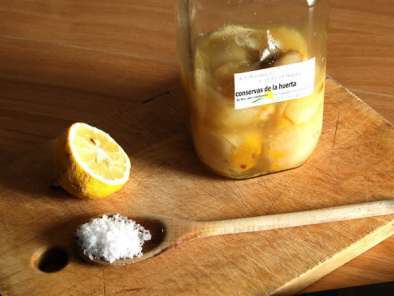 Lamoun makbous - Limones confitados en sal
