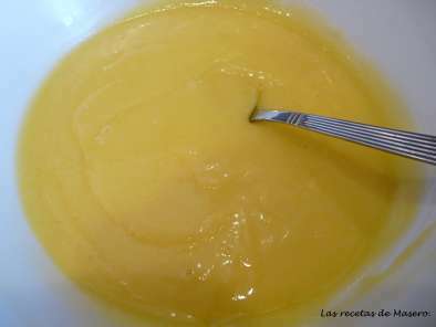 Lemon curd (crema de limón)