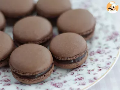 Macarons de chocolate, receta y consejos - foto 3