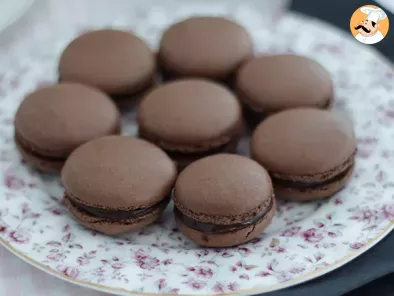 Macarons de chocolate, receta y consejos - foto 4