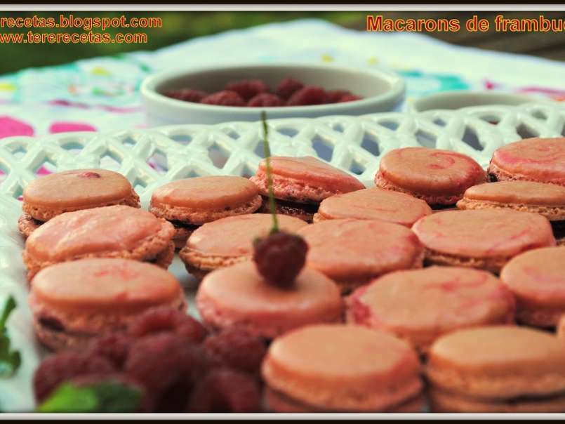 Macarons de frambuesa - foto 4
