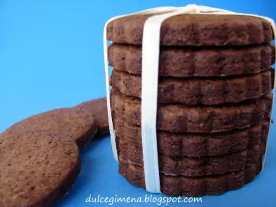 Masa básica de galletas de chocolate