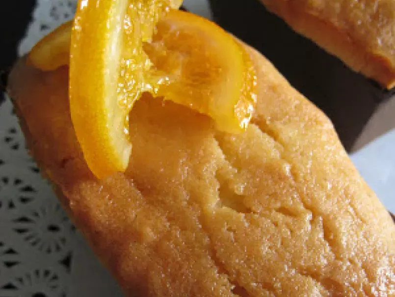 Mini budines de naranja confitada