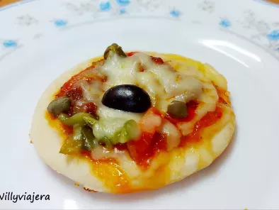Mini pizzas en sartén - foto 2