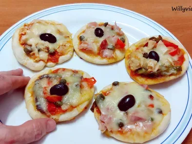 Mini pizzas en sartén - foto 4
