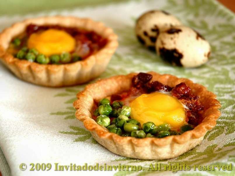 Minihuevos al plato en tartaletas de trigo sarraceno - foto 4