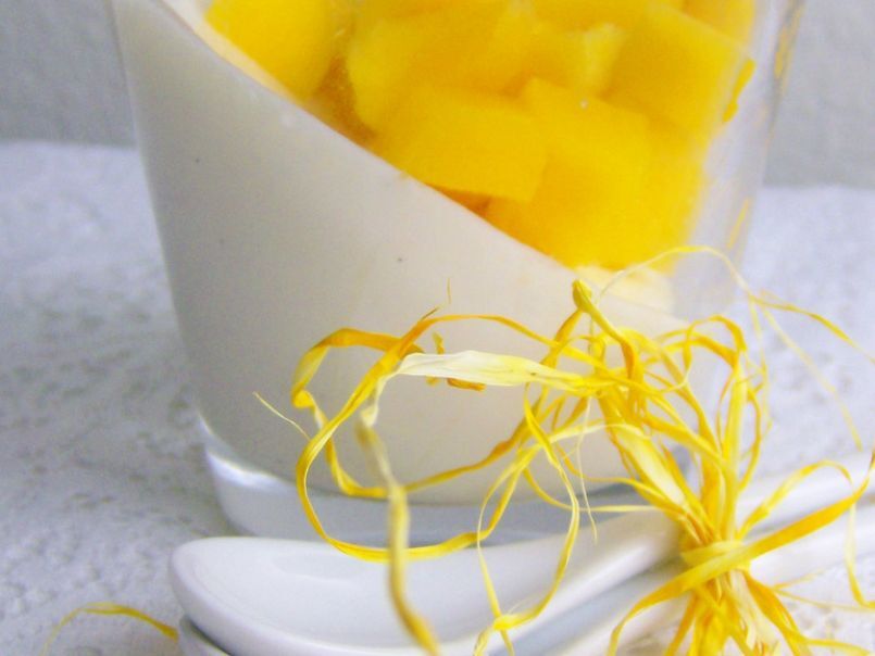 Mousse de yogurt y mango - foto 2