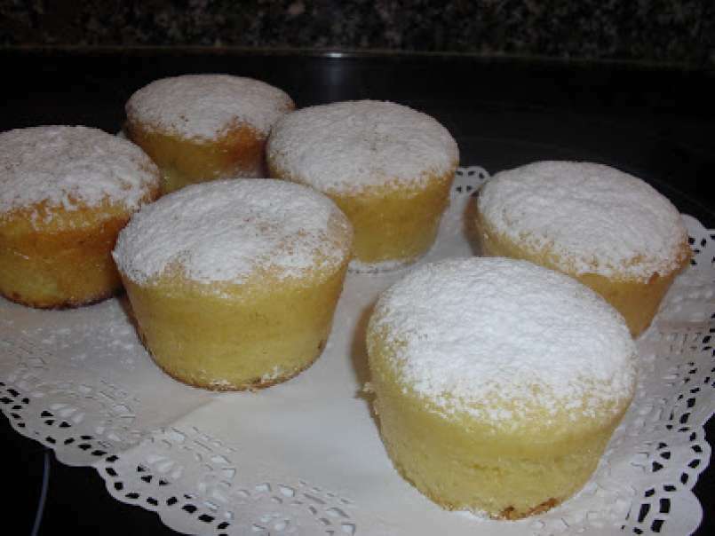 Muffins de leche condensada y choco blanco - foto 2