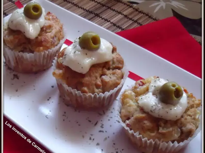 Muffins griegos de queso y berenjena - foto 2