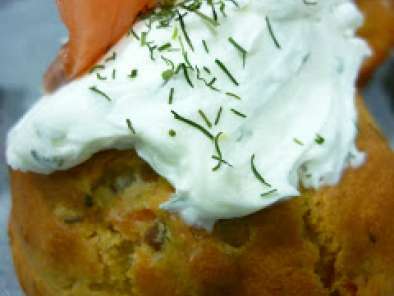 Muffins salados de salmón y eneldo para el concurso de Objetivo Cupcake - foto 2