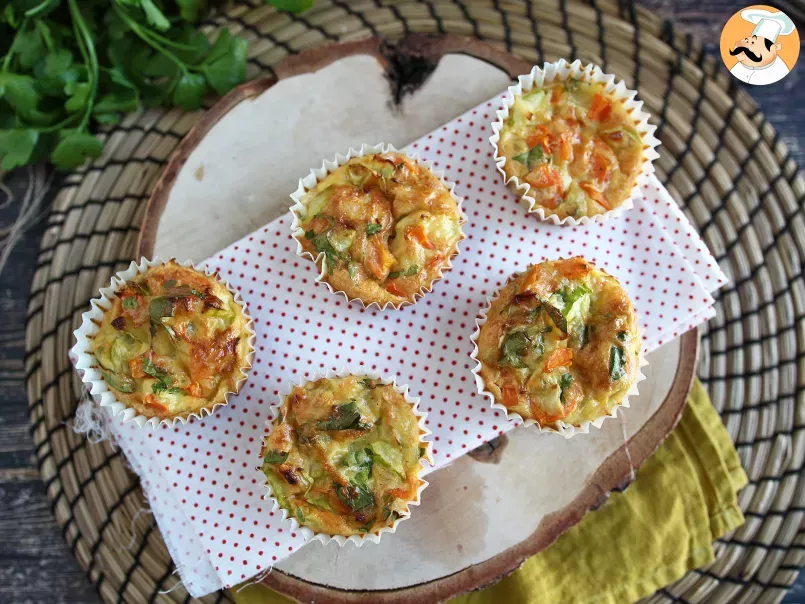 Muffins salados de verduras - foto 2