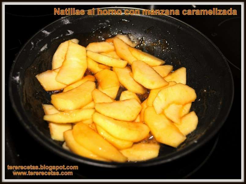 Natillas al horno con manzana caramelizada - foto 2
