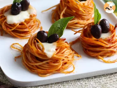 Nidos de pasta al horno, el entrante ideal para aprovechar los espaguetis que nos han sobrado - foto 5