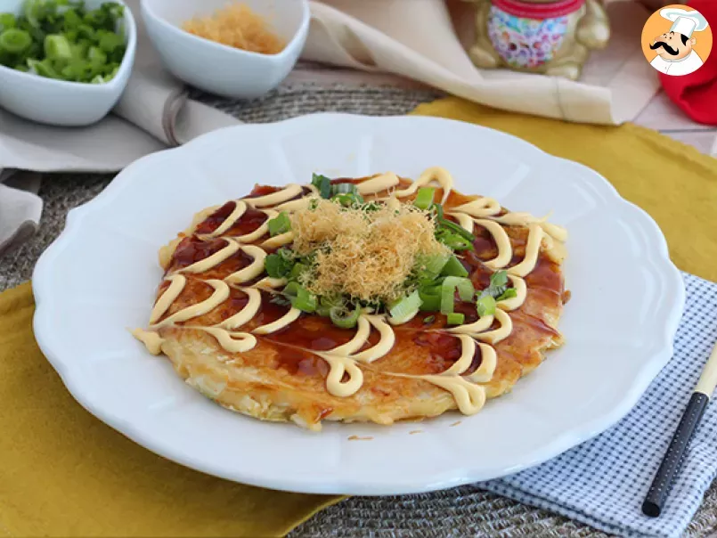 Okonomiyaki (tortilla japonesa)