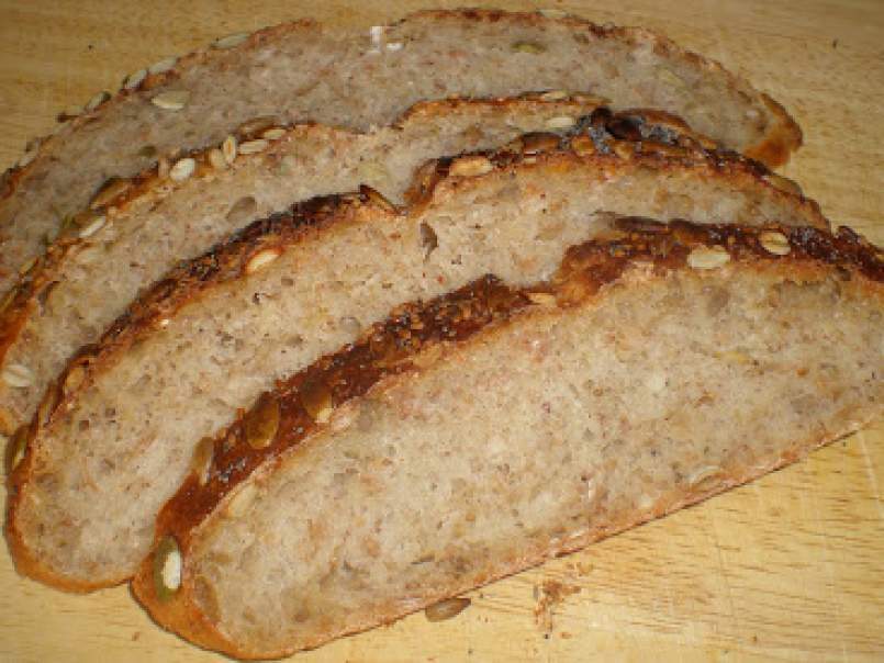 Pan con 7 cereales y semillas, Dakota bread