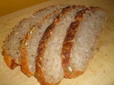 Pan con 7 cereales y semillas, Dakota bread - foto 5