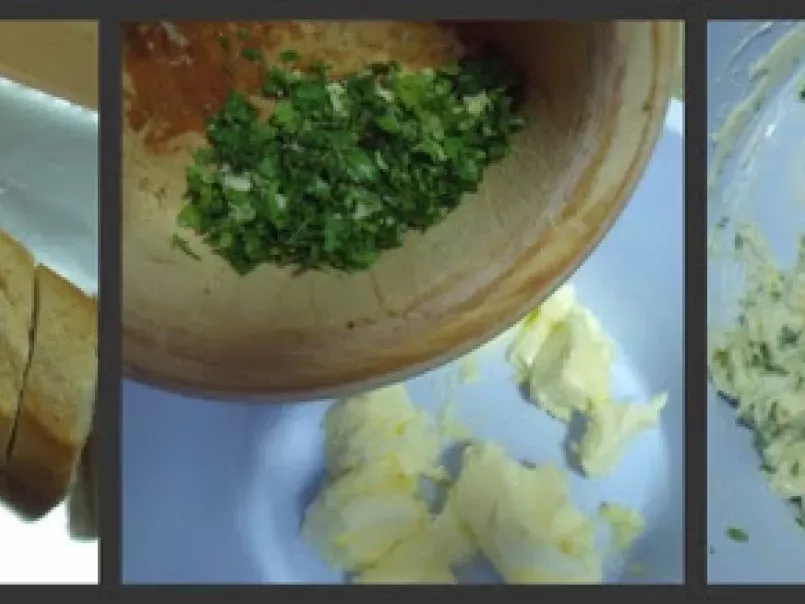 Pan con mantequilla al ajo y perejil - foto 2