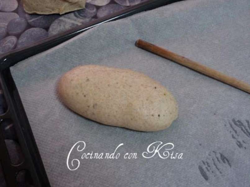 Pan de centeno al ajo, albahaca y orégano (chef o matic y horno tradicional) - foto 6