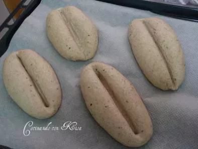 Pan de centeno al ajo, albahaca y orégano (chef o matic y horno tradicional) - foto 8