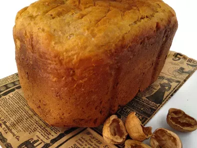 Pan de molde con queso crema y nueces {en panificadora} - foto 2