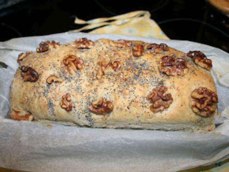 Pan de molde de espelta con semillas y nueces - foto 2