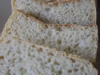 Pan de trigo en panificadora