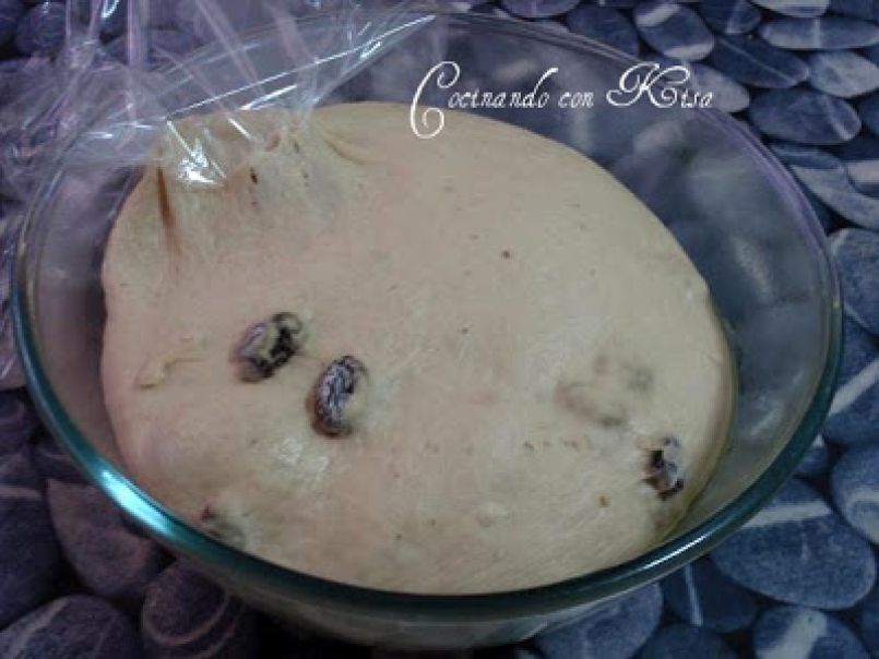 Pan malteado de pasas (kitchenAid y horno tradicional) - foto 6