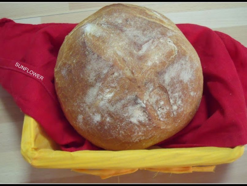 Pan pirex, pan fácil y rápido