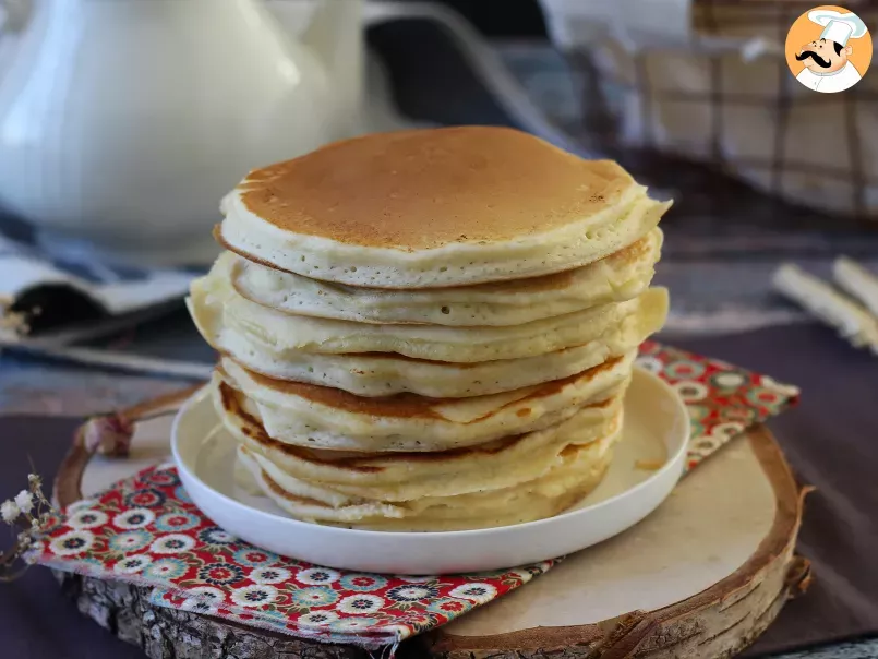 Pancakes americanas mega esponjosas, tortitas