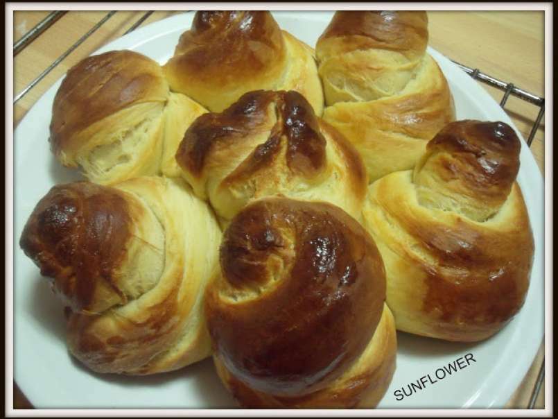Panes del mundo: pan dulce de azafrán sueco