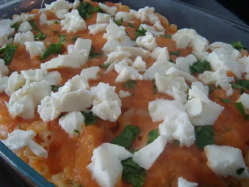 Pasta al Horno con Tomate y Mozzarella - foto 4
