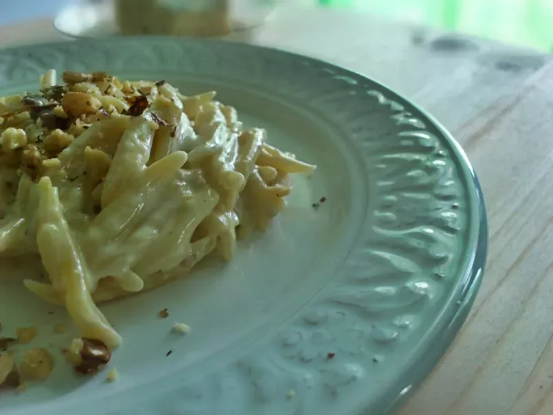 Pasta de gorgonzola, mascarpone y nueces - foto 2