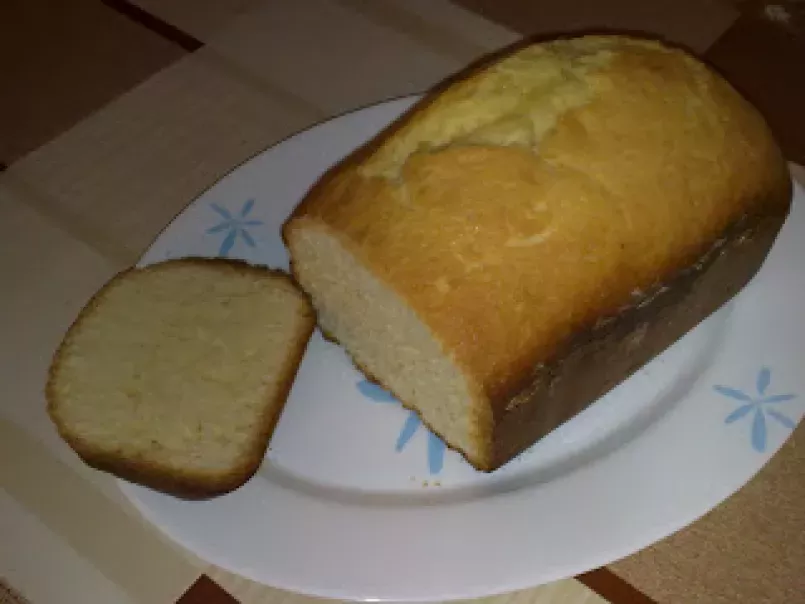 Pastel de Limón (Panificadora Moulinex Bread & Home Baguette)