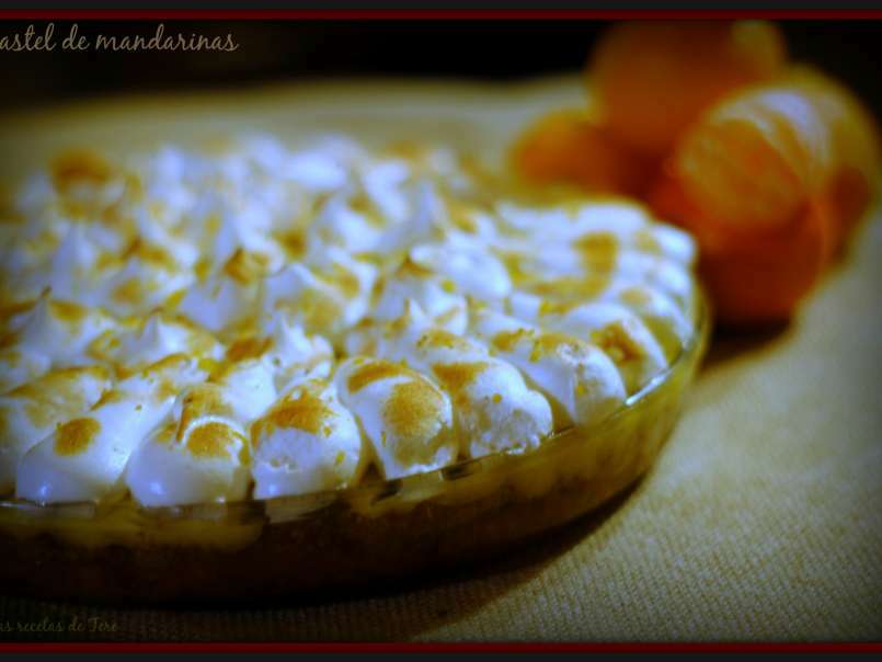Pastel de mandarinas y merengue - foto 2