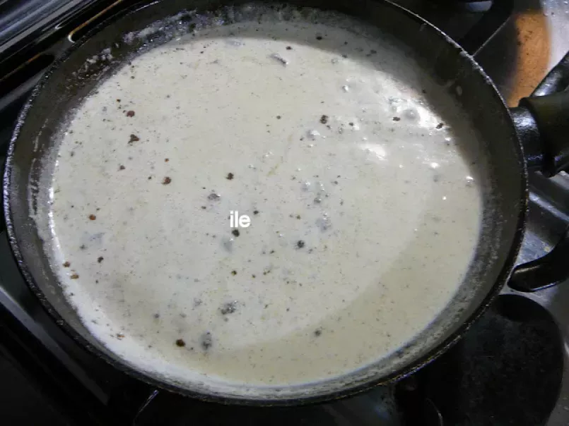Pescado al horno con hongos y crema - foto 3
