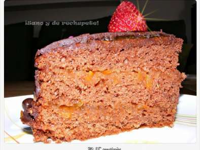 Placer adulto: tarta de chocolate y naranja (chocolate and orange cake) - foto 2