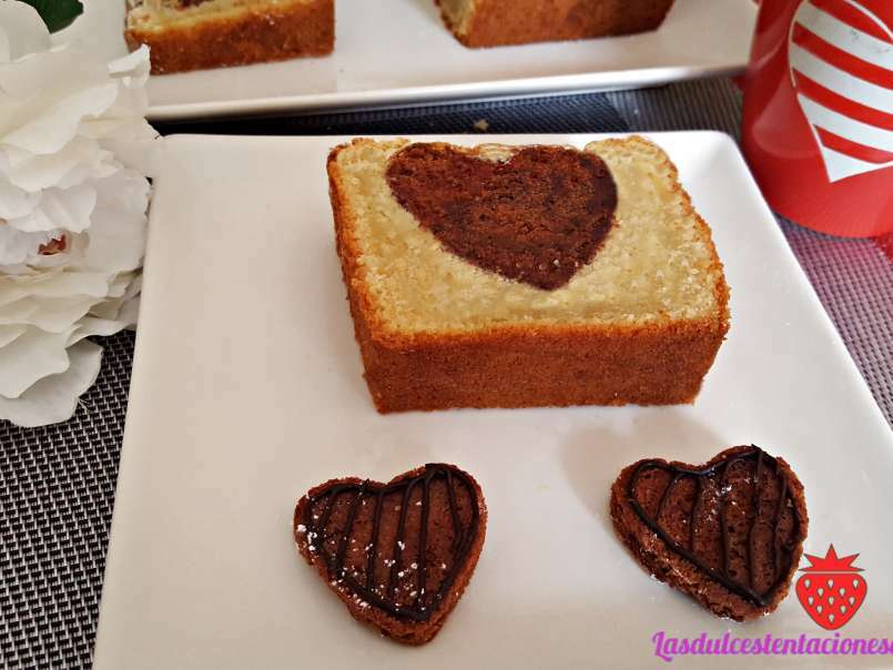 Plum Cake Corazón de Chocolate - foto 6